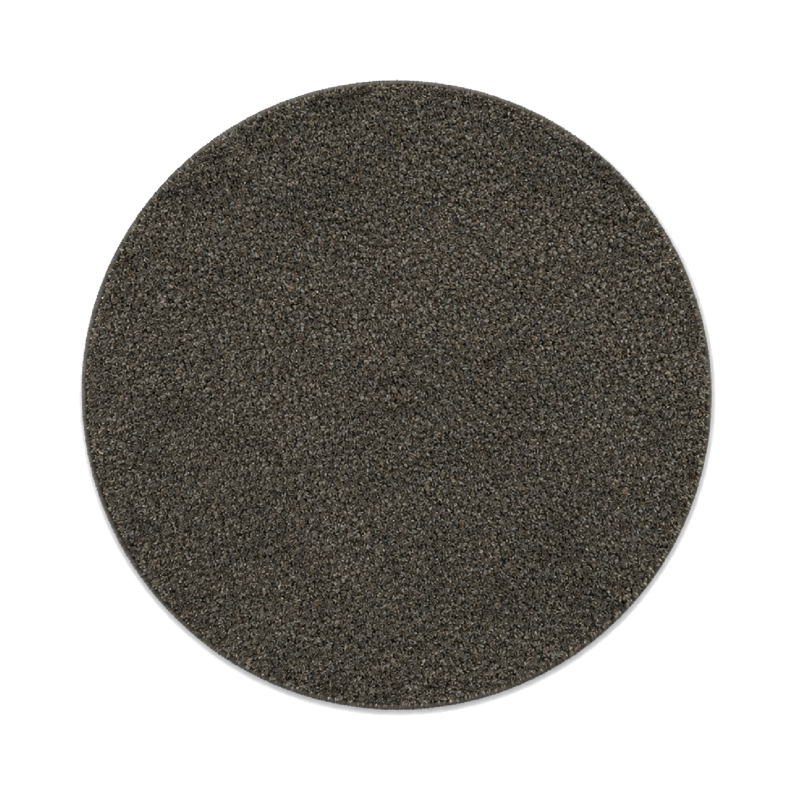 Rund Teppich Xilento Intense Warmes Grau