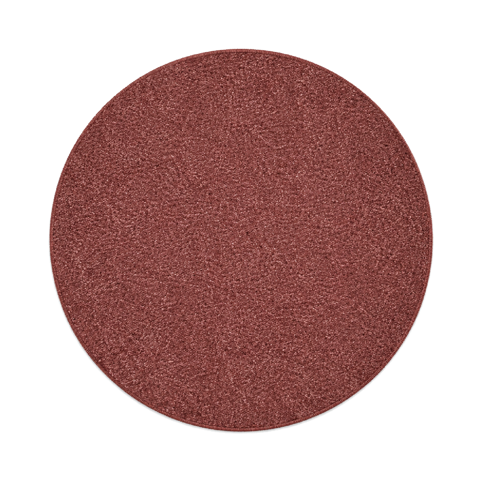 Rund Teppich Xilento Shine Alte Rosa