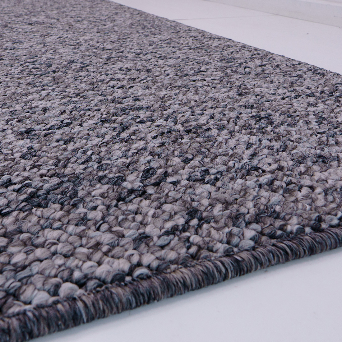 Teppich Xilento Kassei Grau Beige | 140 x 200 cm