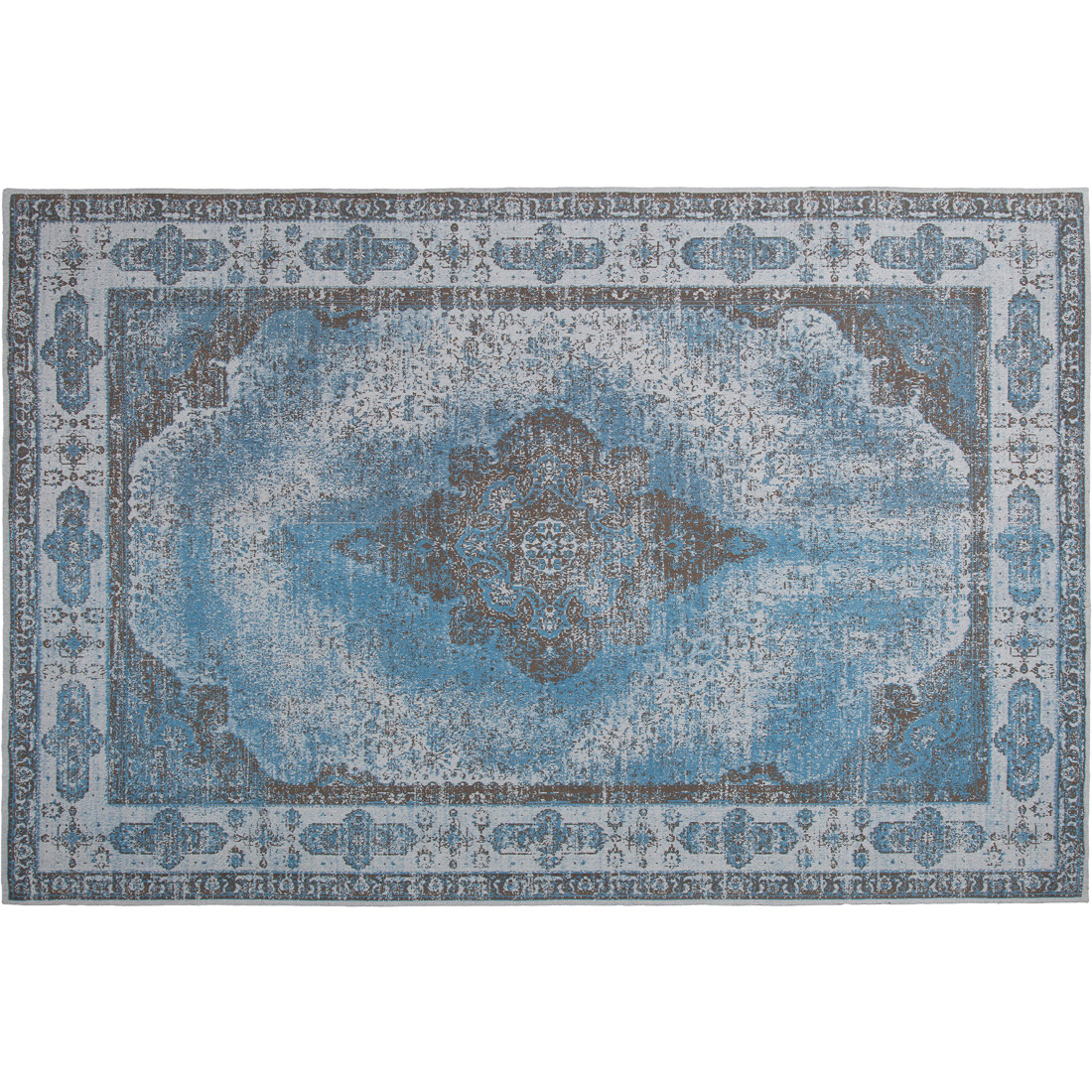 Teppich Xilento Design Azur Blau 2 | 160 x 230 cm