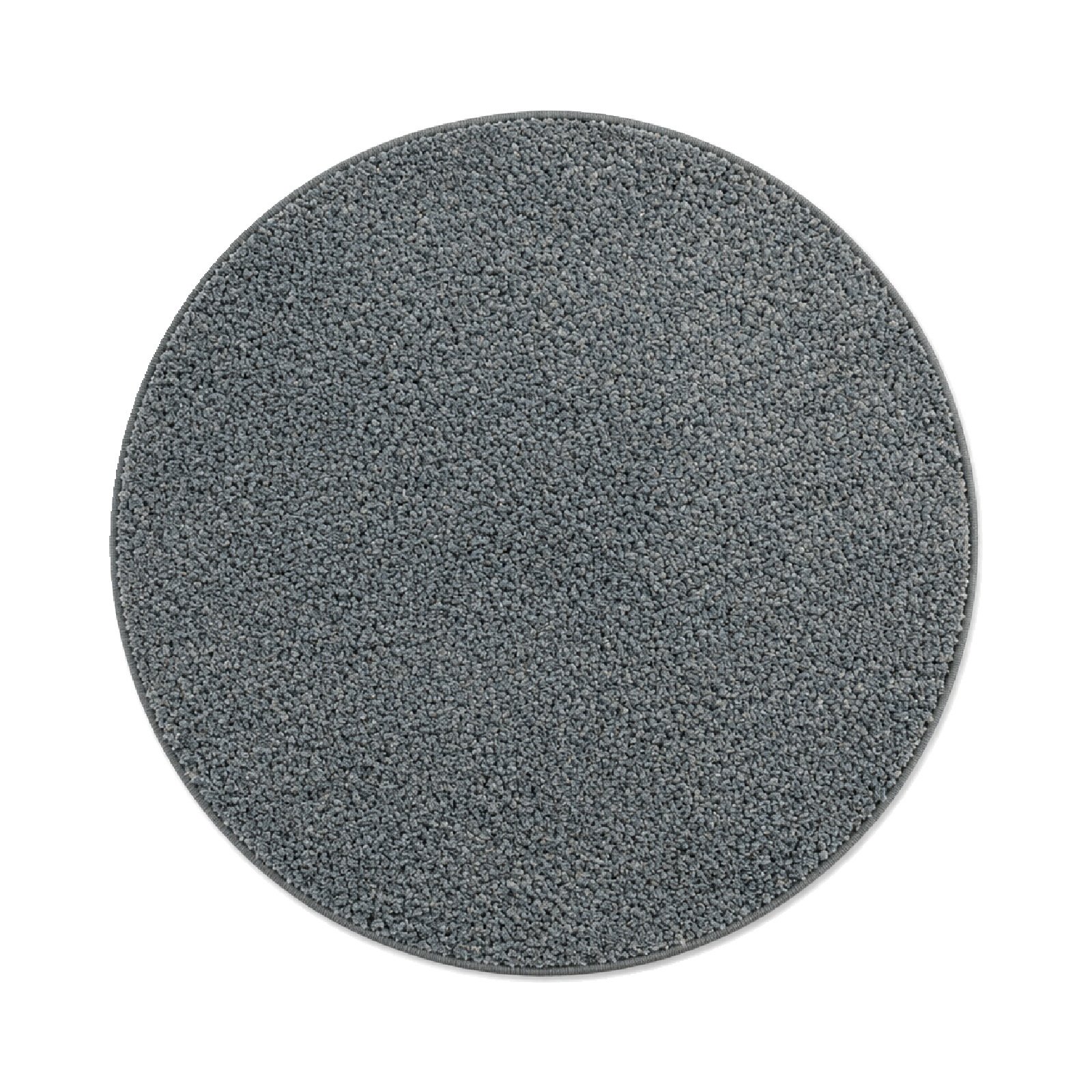 Rund Teppich Xilento Intense Eschengrau