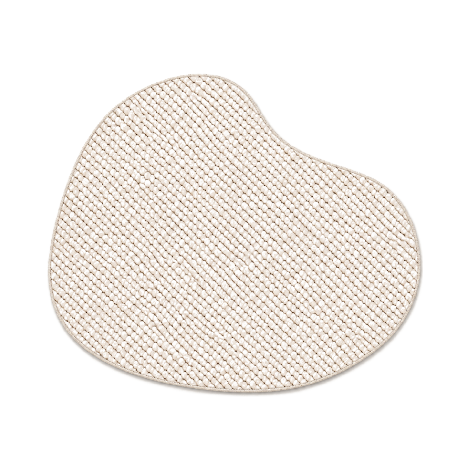 Teppich Xilento Kassei Cream | Organisch ø 200 cm