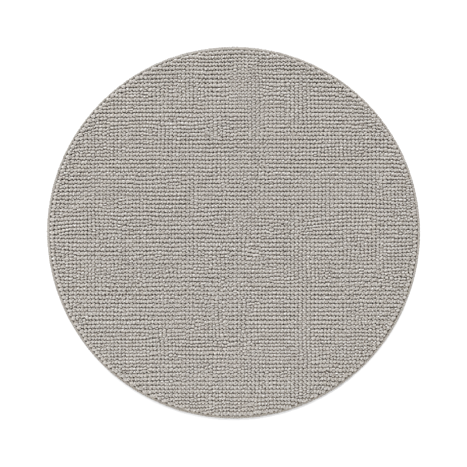 Rund Teppich Xilento Pure Loop Grau
